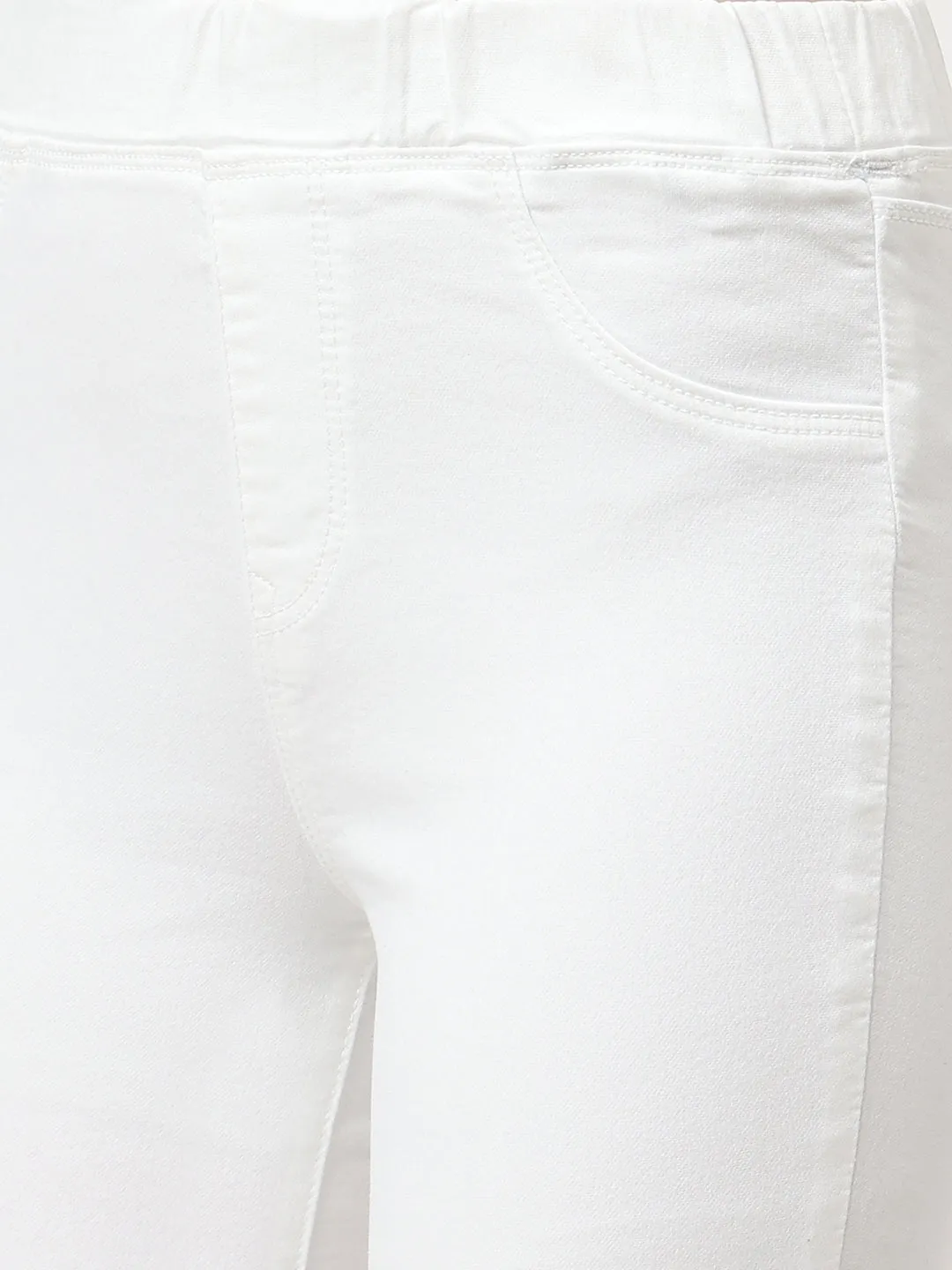 Women Mid-Rise Skinny Fit Denim Legging